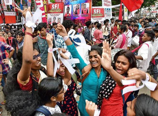 Les étudiant.e.s communistes (SFI) triomphent aux élections étudiantes de la Kerala University
