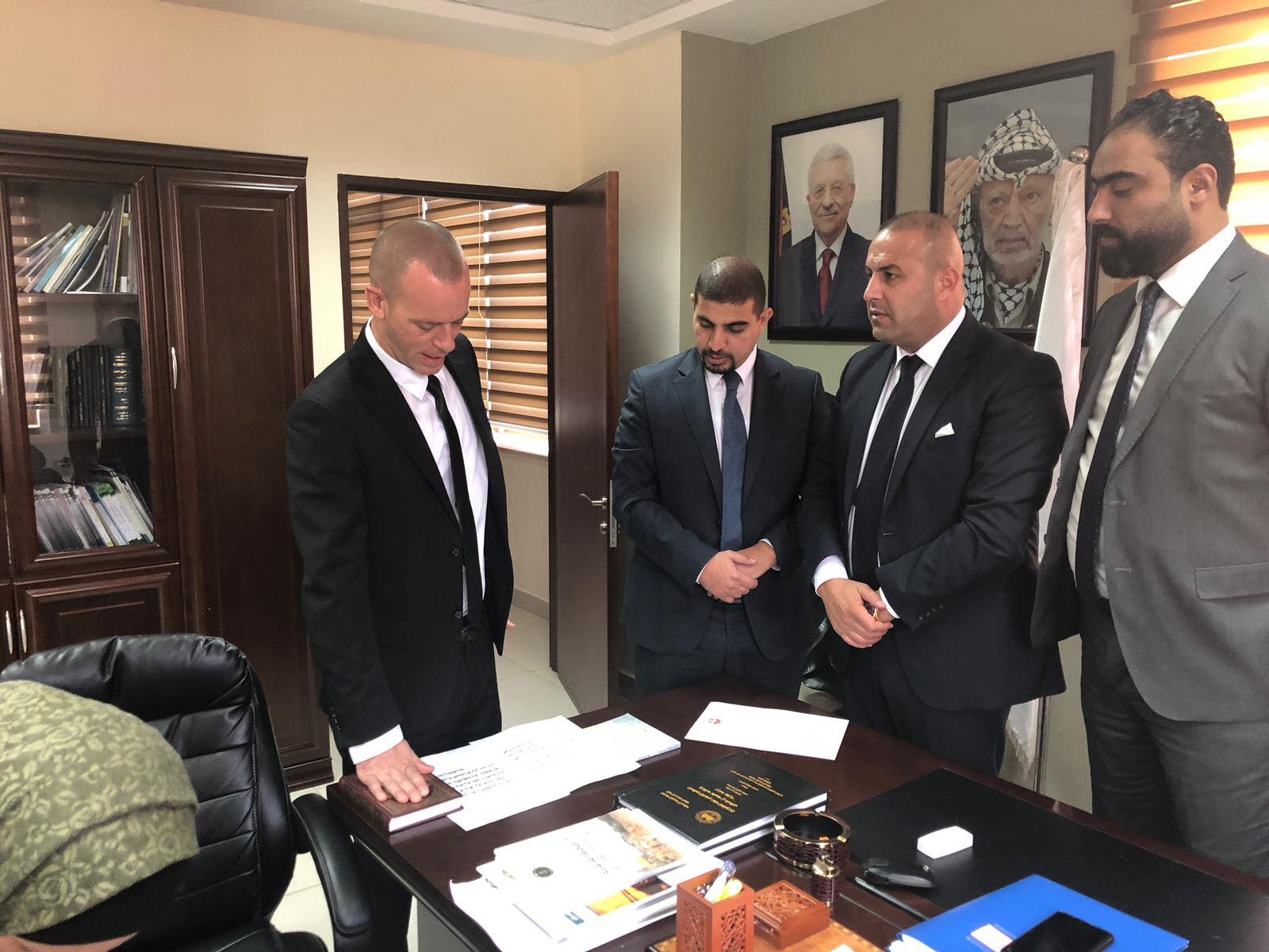 Salah Hamouri a pu finaliser son inscription au barreau de Ramallah Salah Hamouri a pu finaliser son inscription au barreau de Ramallah