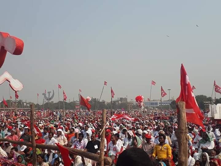 200.000 personnes se sont rassemblées à Patna (Bihar) à l'appel du Parti Communiste d'Inde