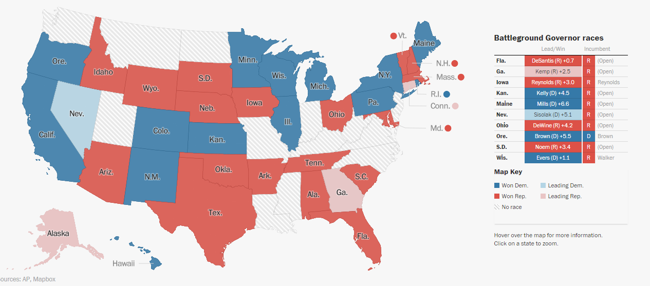 Gouverneurs élu.e.s Gouverneurs élu.e.s