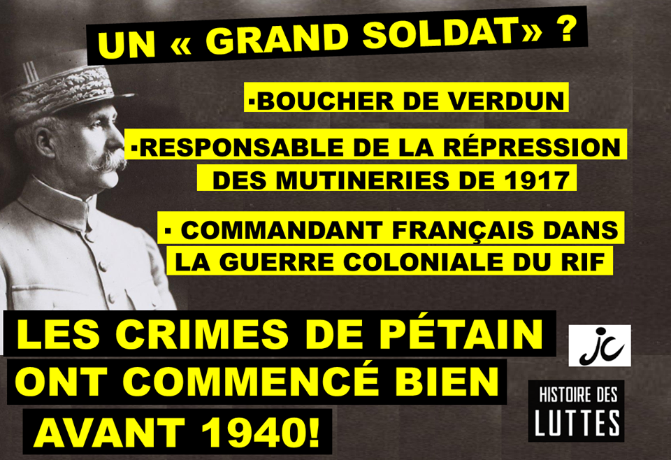 Pétain, un "grand soldat"?