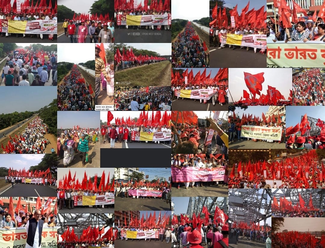 Kisan Mukti March : Singur et le Bengale Occidental retrouvent leur couleur rouge
