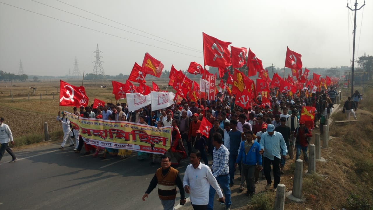 Les "Mammoth Rally" communistes au Bengale-Occidentale