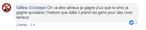 "Que dalle", "bidon", sur Facebook, les "gilets jaunes" insatisfaits par les annonces d'Emmanuel Macron