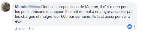 "Que dalle", "bidon", sur Facebook, les "gilets jaunes" insatisfaits par les annonces d'Emmanuel Macron