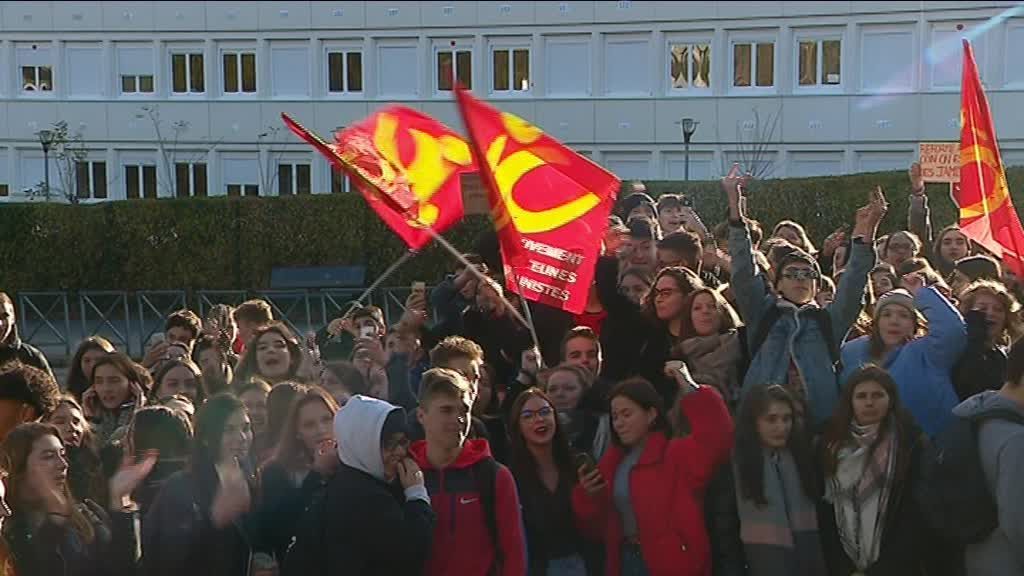 Manifestation des lycéens au Havre : 17 interpellations