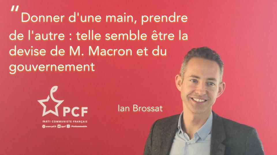 Gilets jaunes/Abandon de mesures d'accompagnement : "une honte !" (PCF)