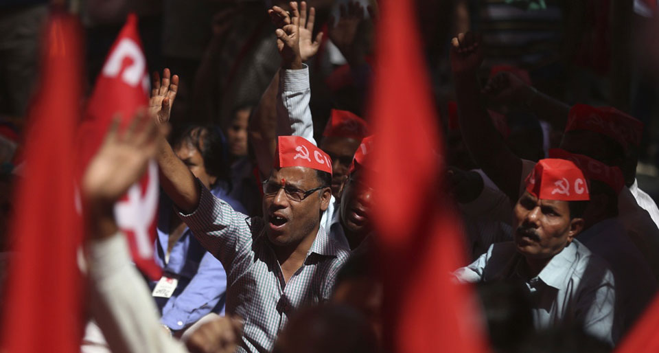 200 millions d'ouvrier.e.s en grève générale en Inde et des dirigeants du CPI(M) arrêtés