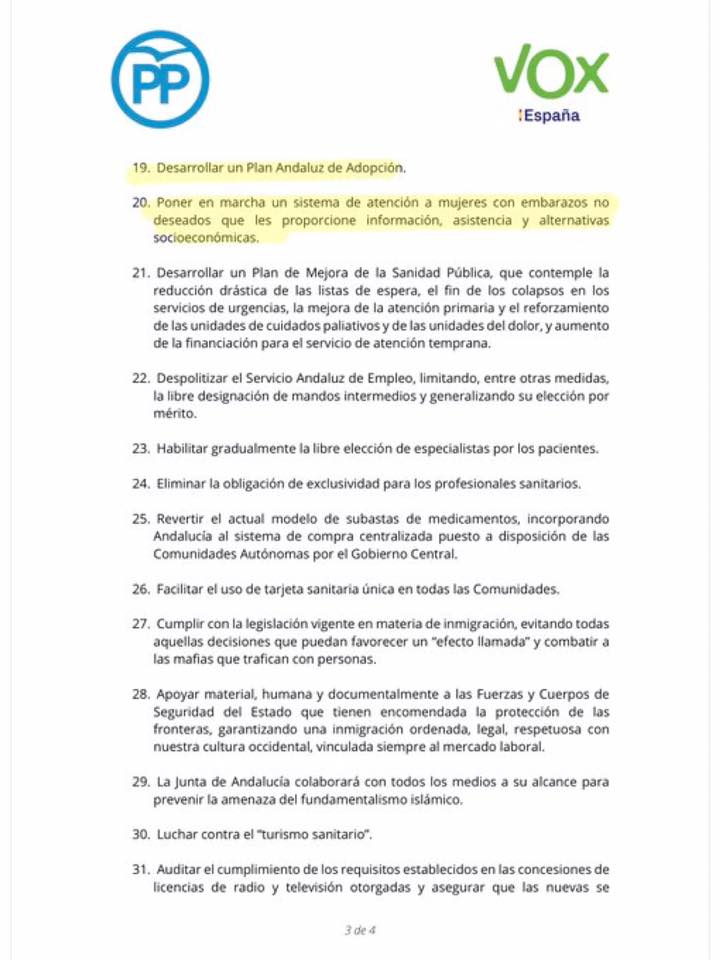 La droite (PP-C's) et l'extrême droite (VOX) s'unissent pour diriger l'Andalousie La droite (PP-C's) et l'extrême droite (VOX) s'unissent pour diriger l'Andalousie