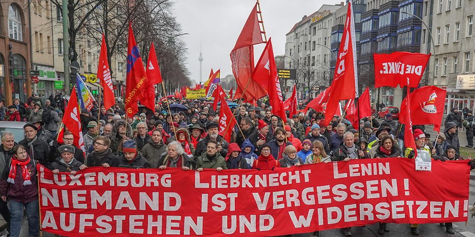La gauche allemande (et européenne) rend hommage à Rosa Luxemburg à l'occasion du centenaire de son meurtre