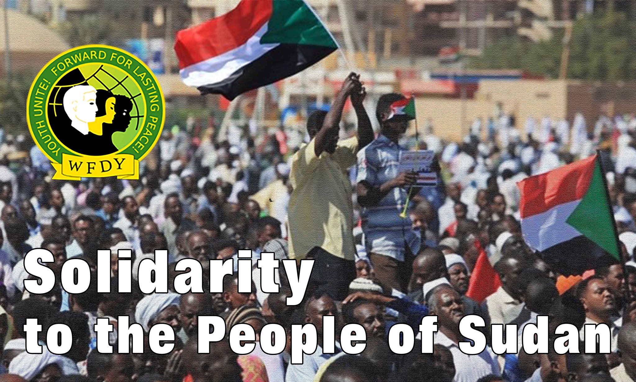 La FMJD-WFDY solidaire de la lutte du peuple au Soudan