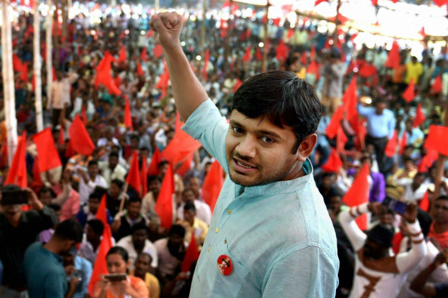 Le dirigeant communiste Kanhaiya Kumar (CPI) de nouveau la cible des nationalistes indiens