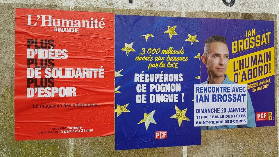 La liste conduite par Ian Brossat (PCF) pour les élections européennes La liste conduite par Ian Brossat (PCF) pour les élections européennes