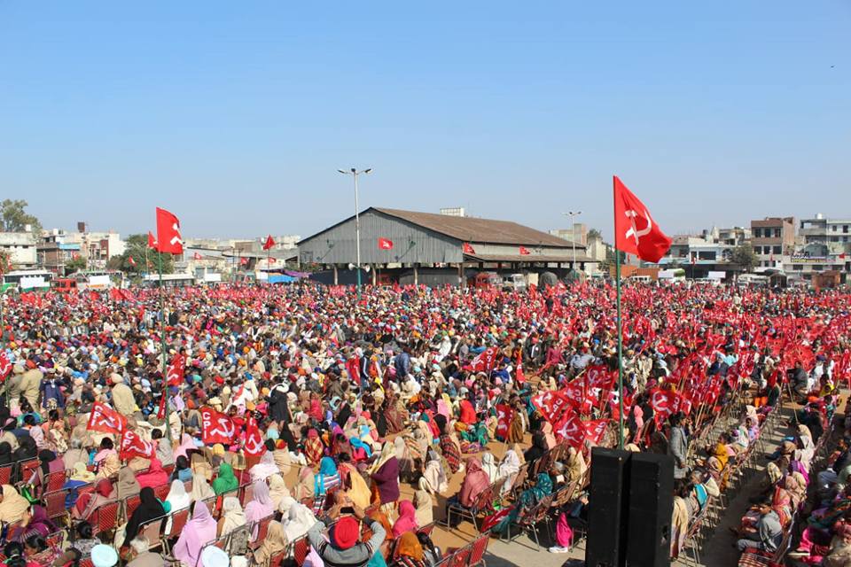 Les communistes du Pendjab lancent leurs campagnes par un "mammoth rally" à Ludhiana