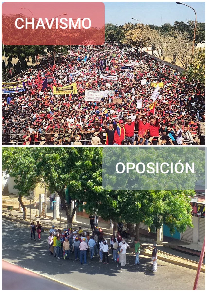 Le flop de la "grande mobilisation" de Guaido à Caracas et dans tout le Venezuela