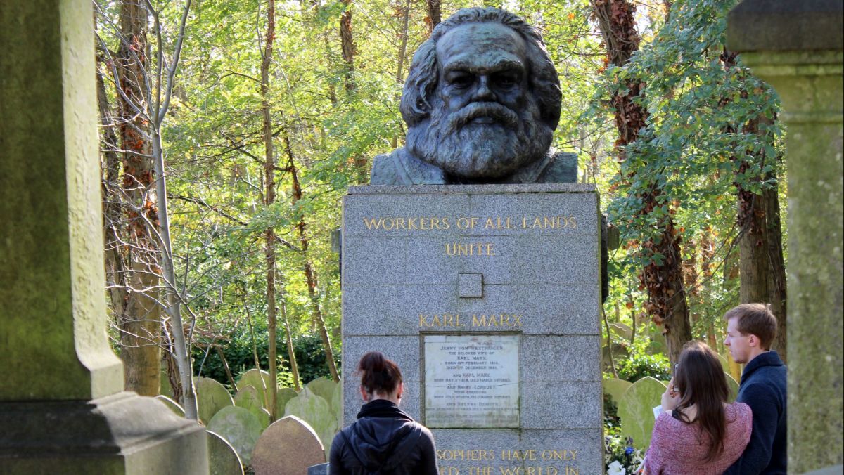 La tombe de Karl Marx vandalisée à Londres
