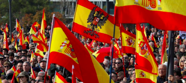 La droite, l'extrême-droite et les fascistes défileront à Madrid pour dénoncer le dialogue avec la Catalogne
