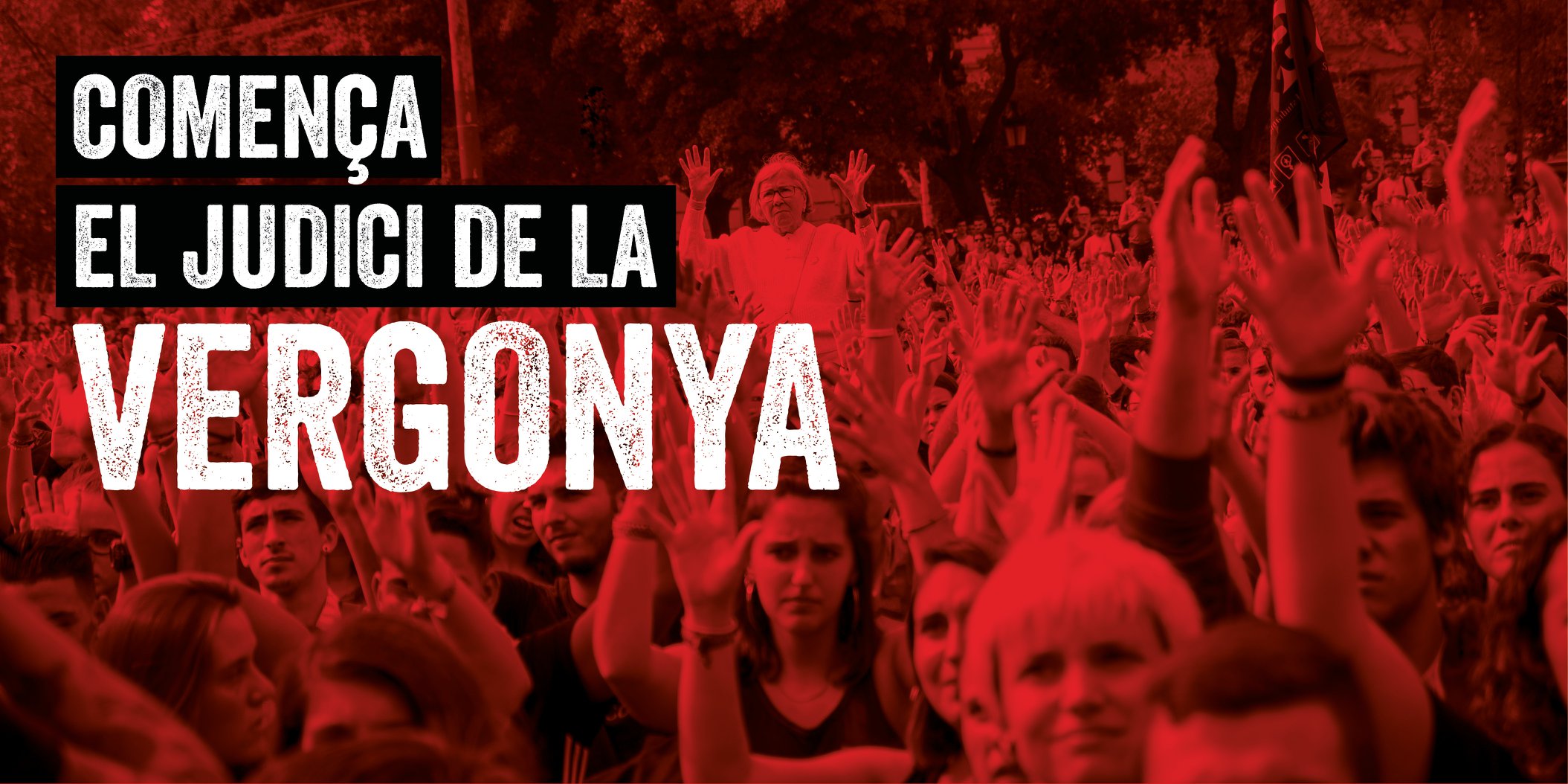 La farce judiciaire contre les prisonniers politiques catalans s'ouvre à Madrid La farce judiciaire contre les prisonniers politiques catalans s'ouvre à Madrid