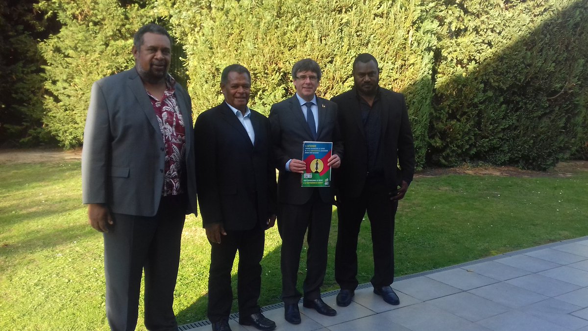 Le FLNKS apporte son soutien et sa solidarité au peuple catalan