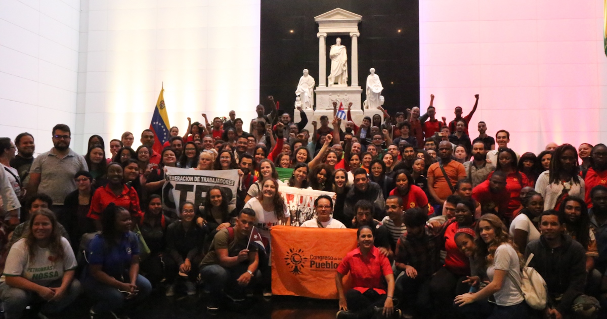 Une brigade internationaliste, nommée "Che Guevara", est formée en solidarité avec le Venezuela Une brigade internationaliste, nommée "Che Guevara", est formée en solidarité avec le Venezuela