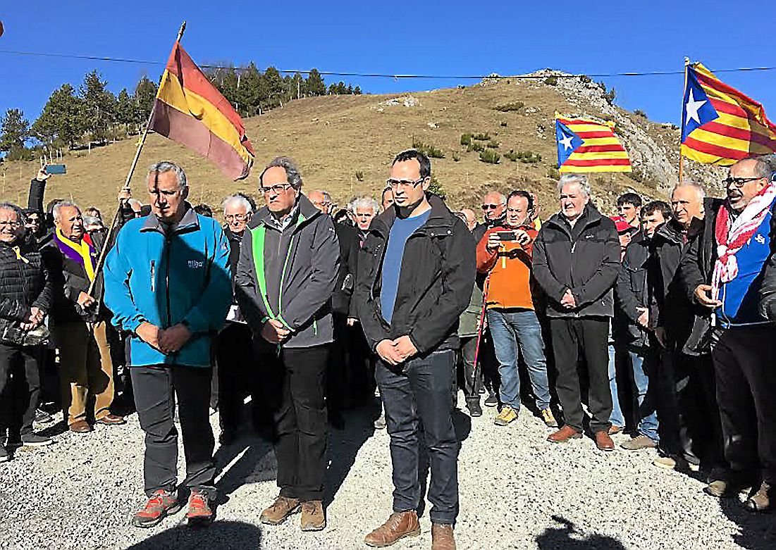 Quim Torra, le président de la Catalogne dans le Vallespir pour célébrer les 80 ans de la Retirada