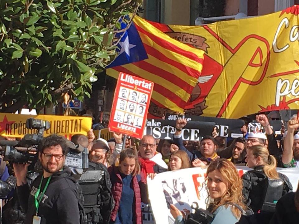 La visite de Pedro Sanchez perturbée en Catalogne-Nord