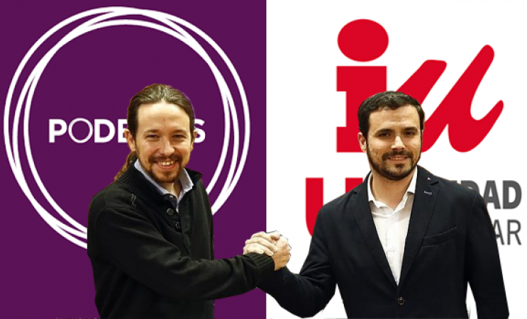 Izquierda Unida et Podemos annoncent un accord électoral pour les élections générales et européennes Izquierda Unida et Podemos annoncent un accord électoral pour les élections générales et européennes