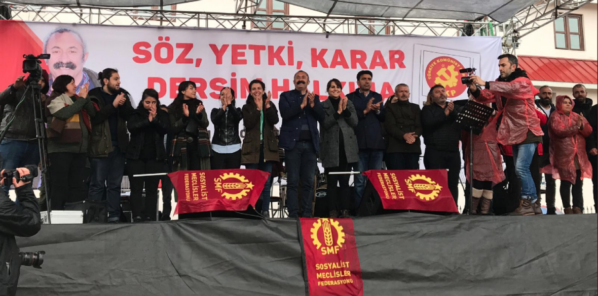 Le maire communiste de Dêrsim empêché d'entrer en fonction Le maire communiste de Dêrsim empêché d'entrer en fonction