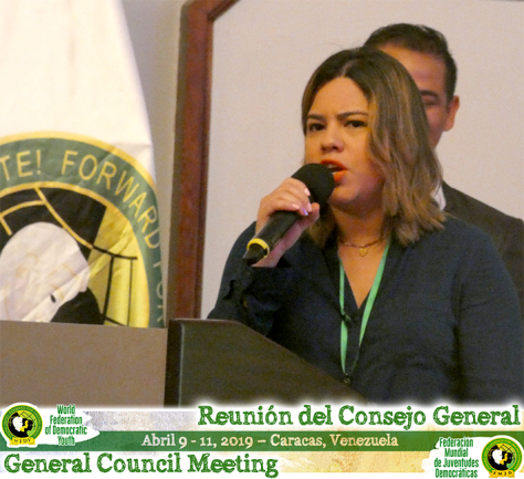 La Jeunesse communiste du monde est réunie à Caracas (Venezuela)
