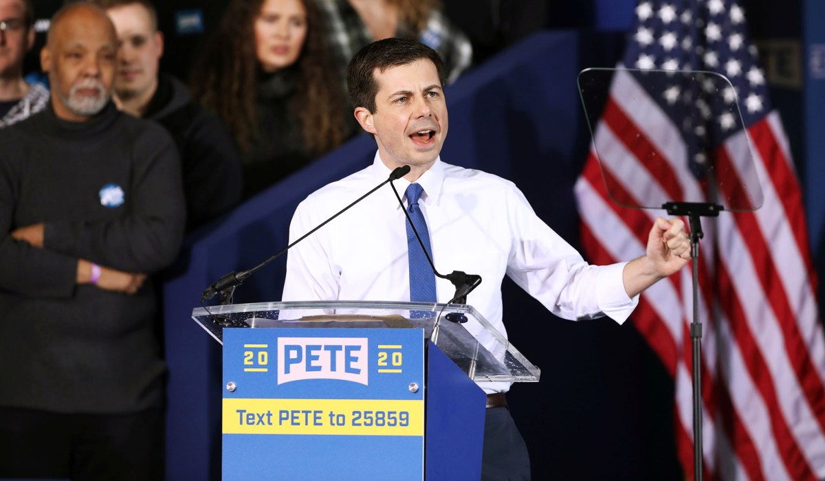 Pete Buttigieg, candidat à la primaire démocrate : "Je crois au capitalisme démocratique" Pete Buttigieg, candidat à la primaire démocrate : "Je crois au capitalisme démocratique"