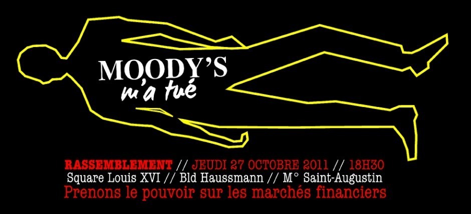 Le MJCF assiège l'agence de notation Moody's Le MJCF assiège l'agence de notation Moody's