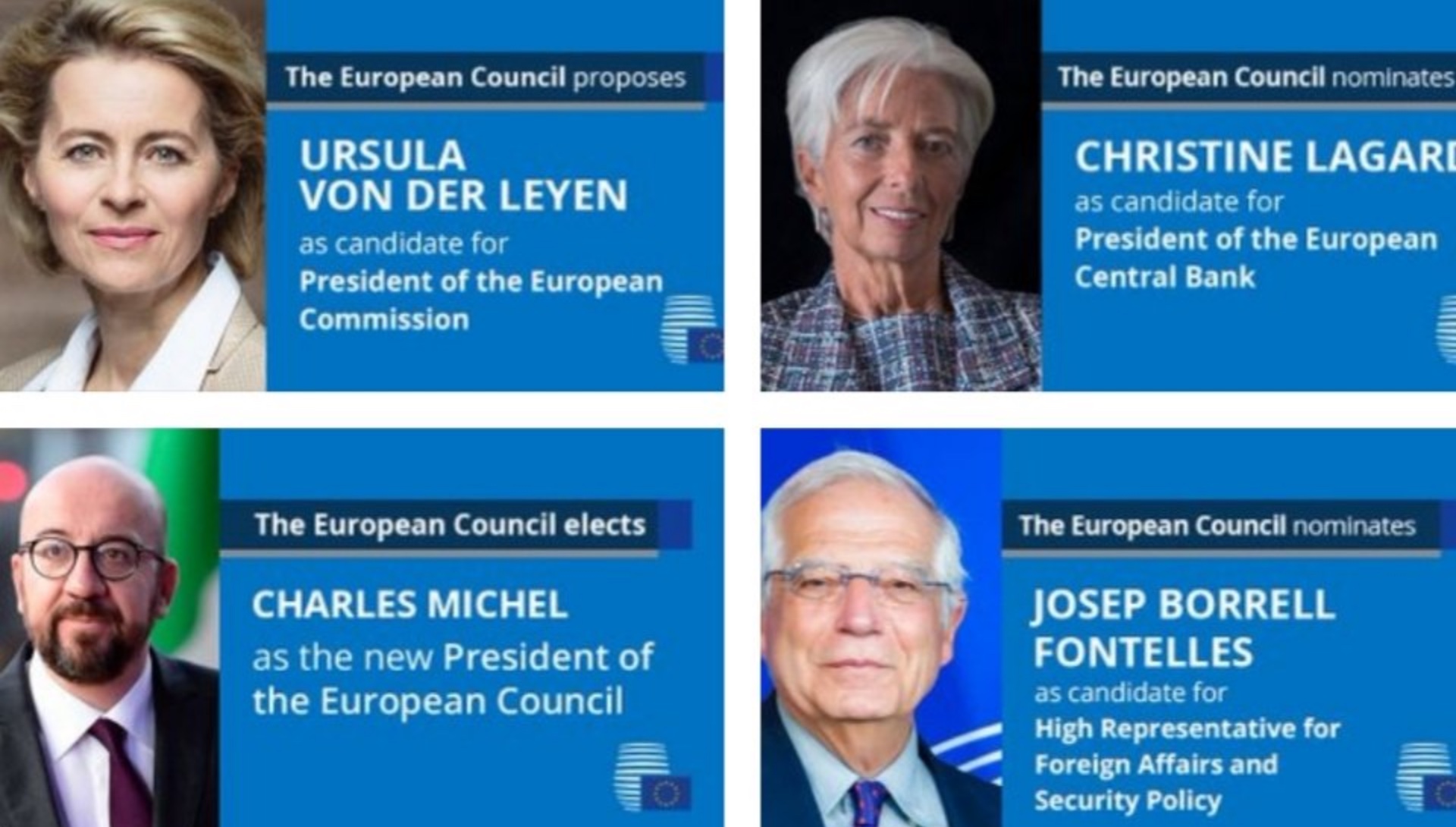 Les nominations à la tête des institutions européennes : l’Europe libérale vers l’abîme (PCF) Les nominations à la tête des institutions européennes : l’Europe libérale vers l’abîme (PCF)