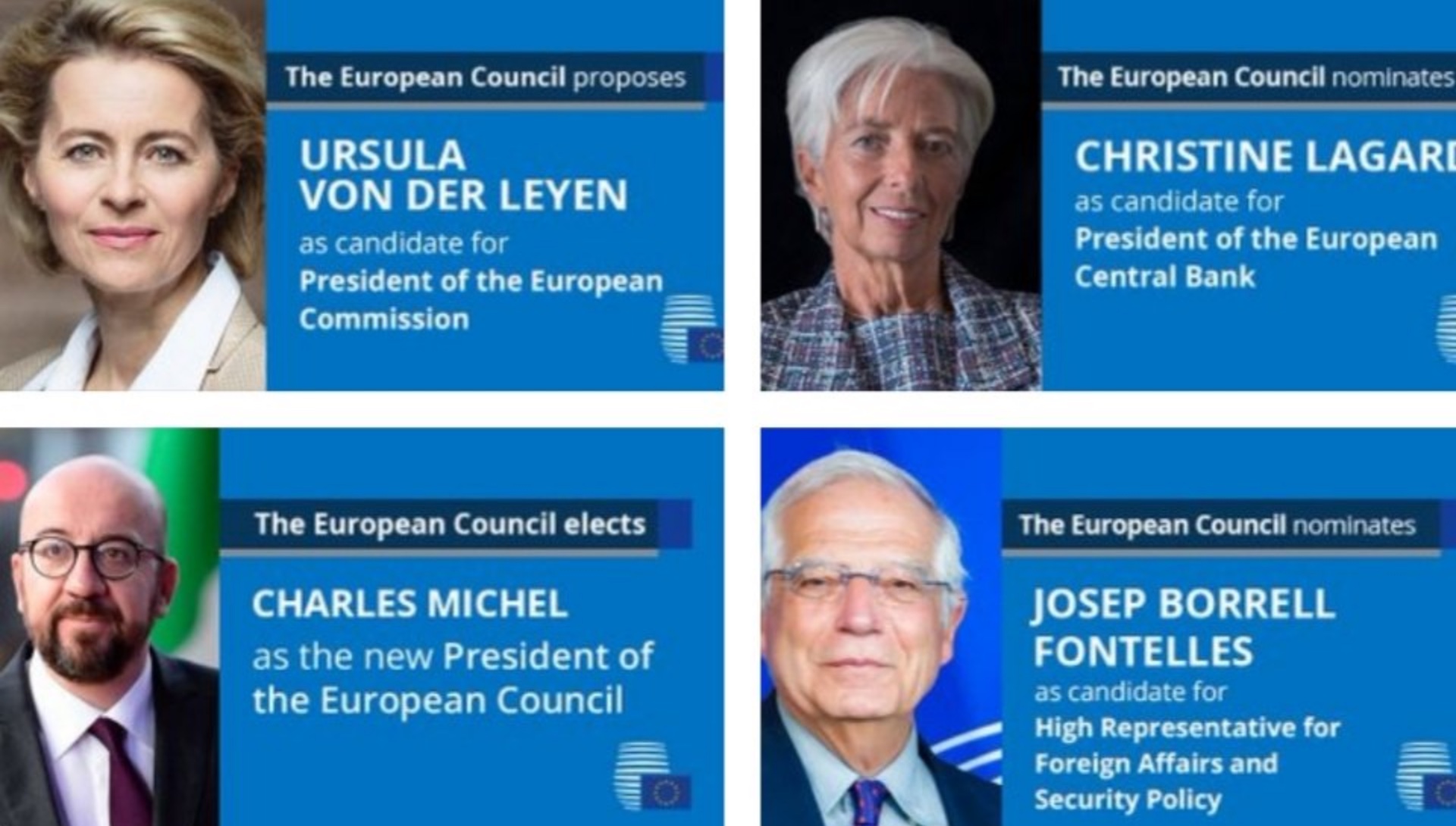 Les nominations à la tête des institutions européennes : l’Europe libérale vers l’abîme (PCF)