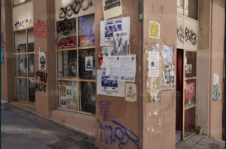 Le local du PCF vandalisé à Lyon: trois suspects arrêtés