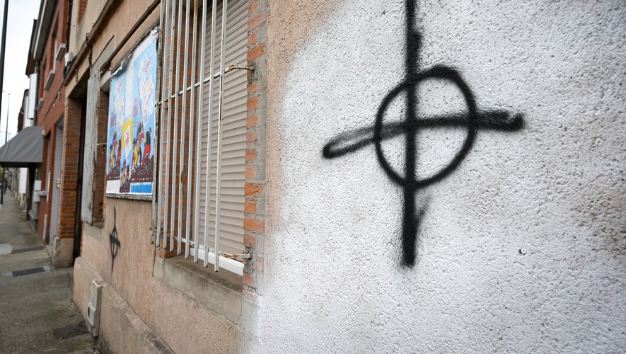 Tarn : la permanence du Parti communiste taguée par les fascistes Tarn : la permanence du Parti communiste taguée par les fascistes