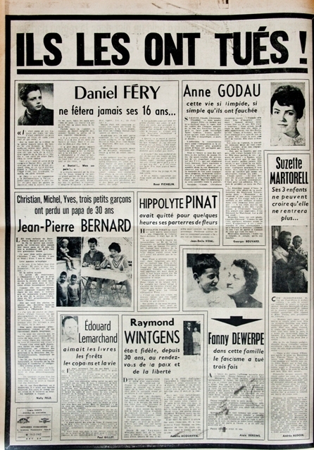 Il y a 50 ans, le massacre de Charonne