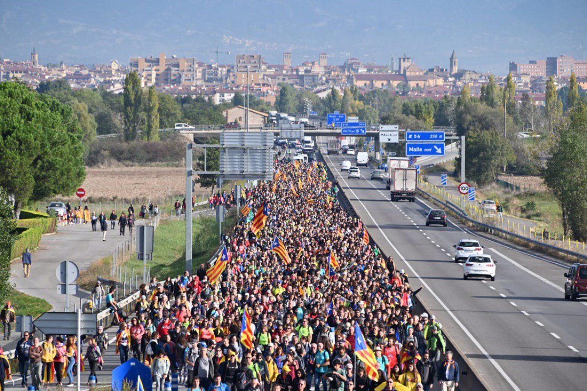 3ème jour de manifestations et de blocages en Catalogne