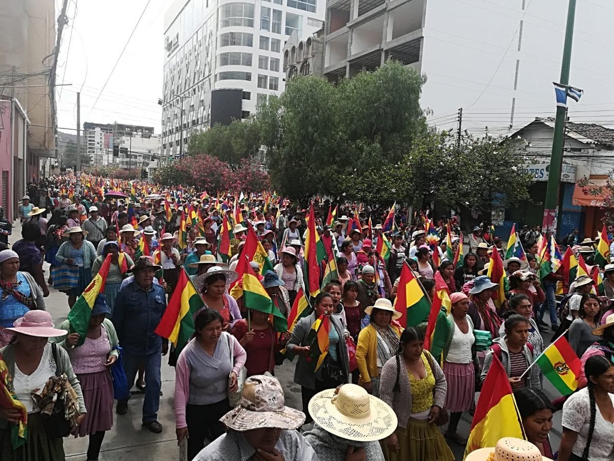 Bolivie: La FSM dénonce les tentatives déstabilisatrices de l'impérialisme Bolivie: La FSM dénonce les tentatives déstabilisatrices de l'impérialisme