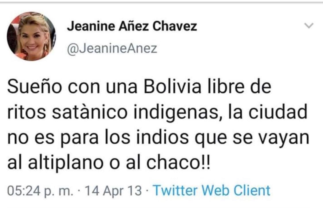 En violation de la Constitution, Jeanine Áñez, s'autoproclame Présidente de la Bolivie