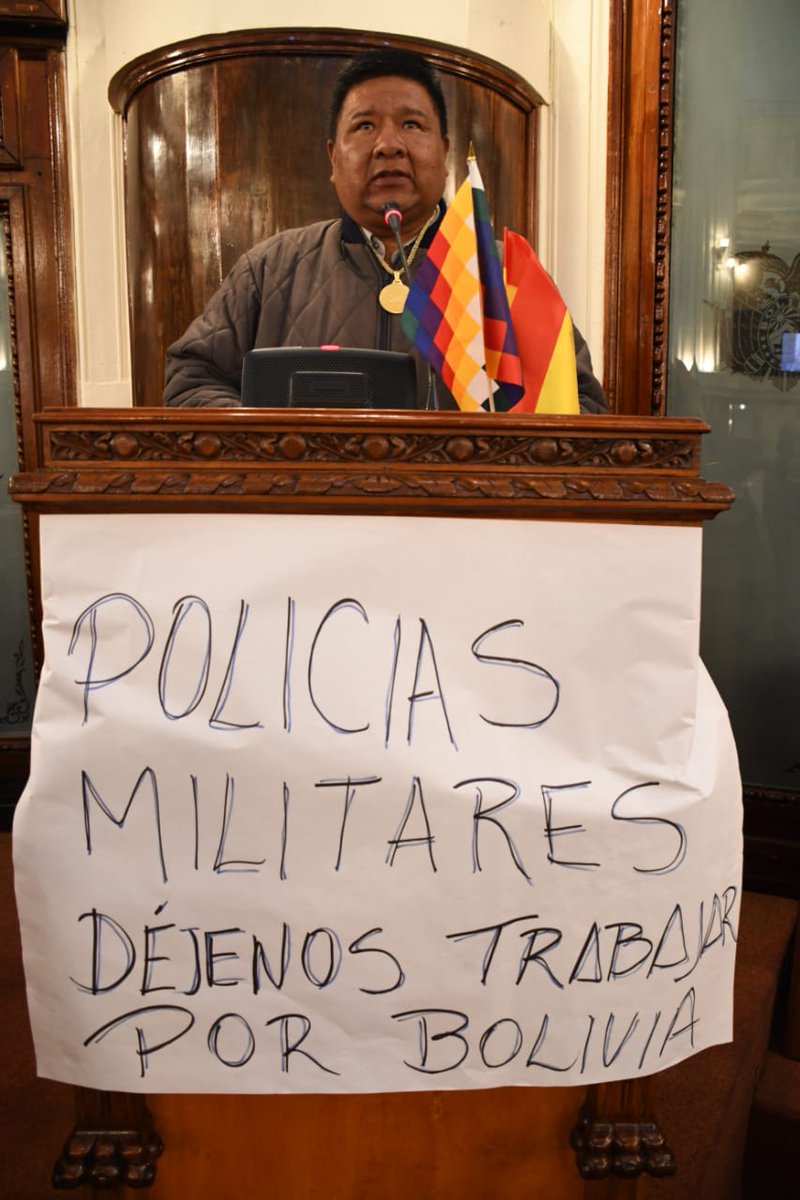 Sergio Choque (MAS) est élu président de la Chambre des député.e.s de Bolivie