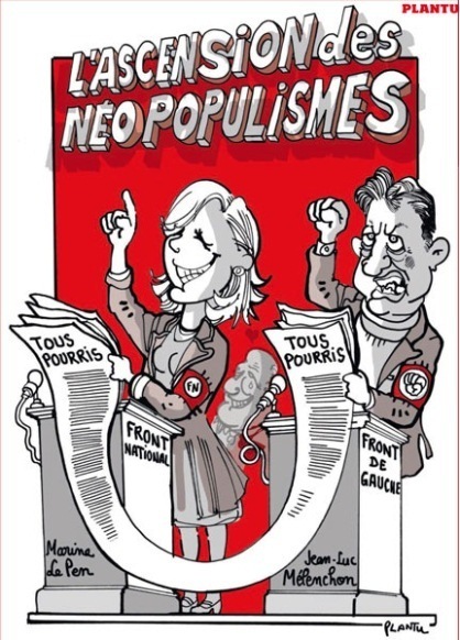 Les éditocrates contre Jean-Luc Mélenchon