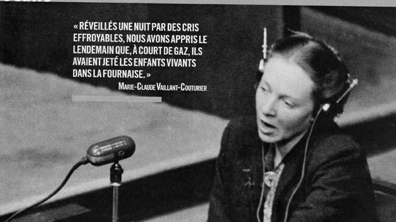 75 ans après la libération d'Auschwitz : Témoignage de Marie-Claude Vaillant-Couturier au procès de Nuremberg