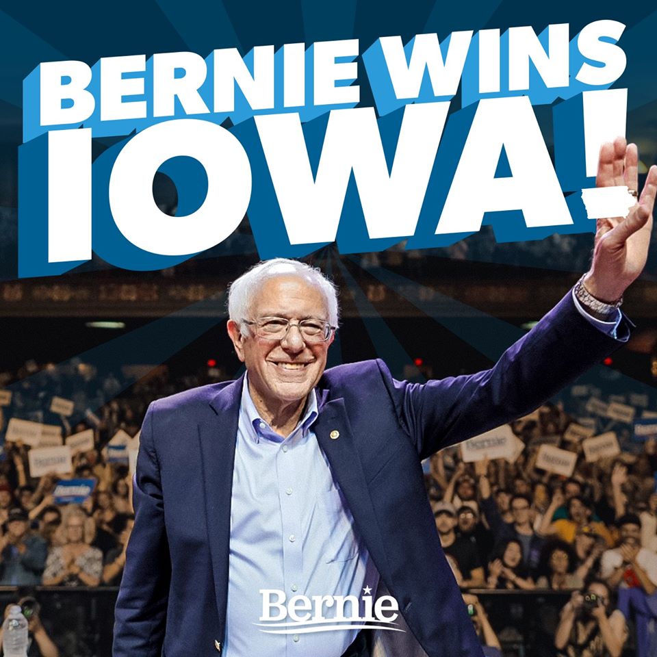 Bernie Sanders remporte le caucus de l'Iowa (résultats définitifs)