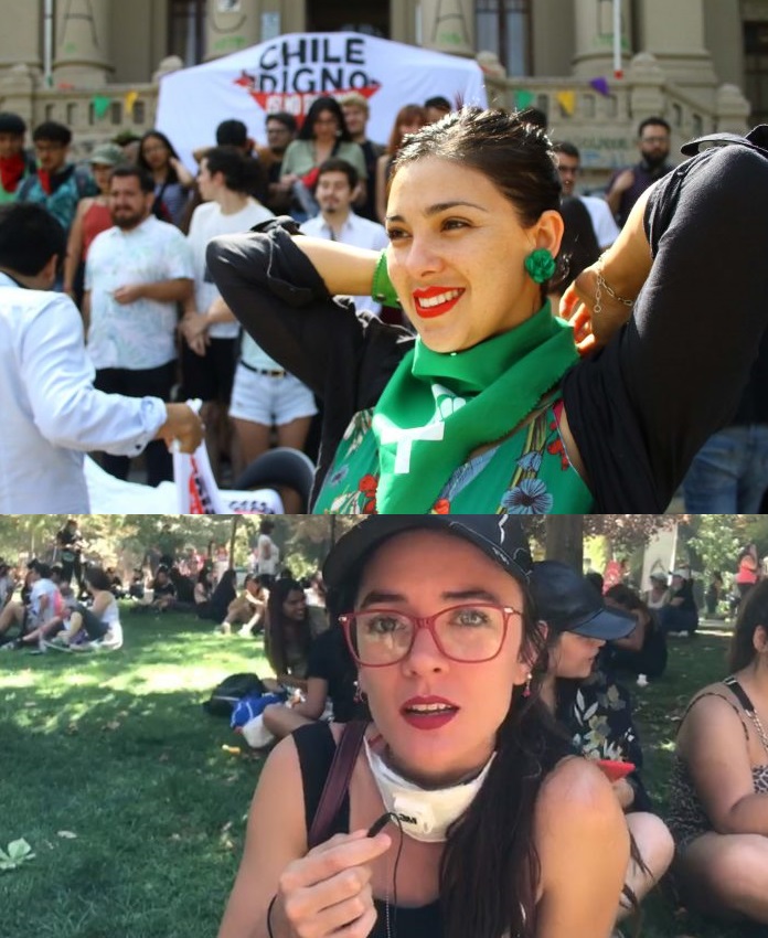 "Ça ne fait que commencer": Camila Vallejo et Karol Cariola (PCCh) sur la marche féministe massive au Chili