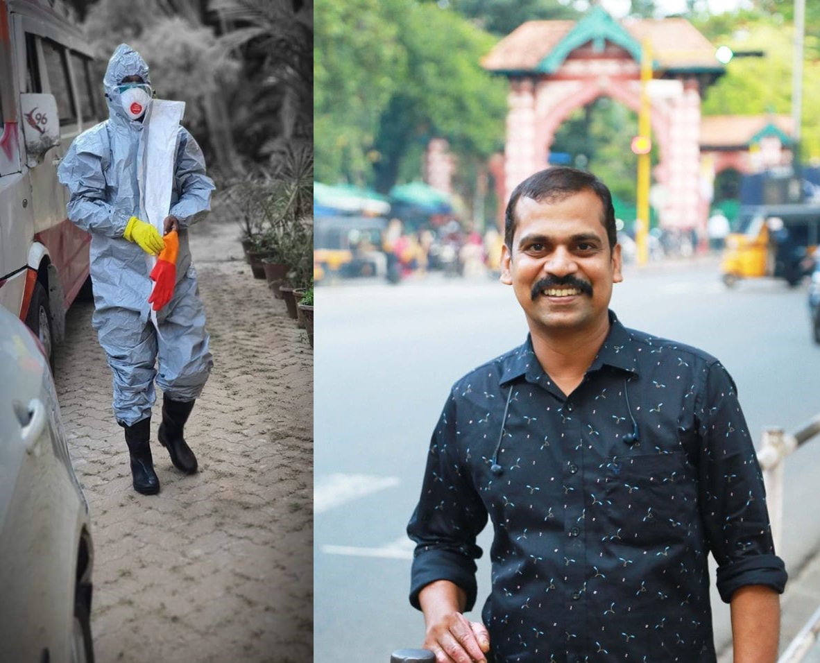 IP Binu l'élu communiste qui nettoie le COVID-19