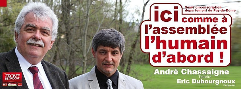 Dimanche élisons que les députés Front de Gauche Dimanche élisons que les députés Front de Gauche