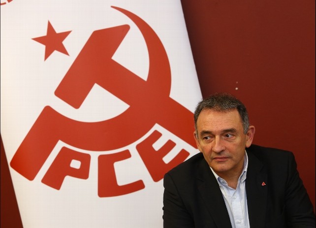 Le Secrétaire général du PCE élu Vice-président de la commission pour la reconstruction post-covid 19 Le Secrétaire général du PCE élu Vice-président de la commission pour la reconstruction post-covid 19