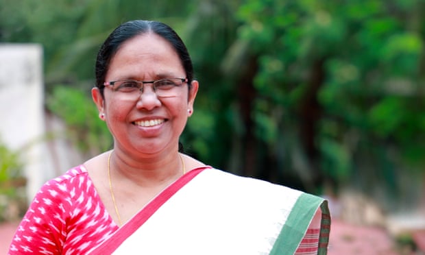"Tueuse de coronavirus!" Comment la ministre de la santé du Kerala est devenue une rock star "Tueuse de coronavirus!" Comment la ministre de la santé du Kerala est devenue une rock star