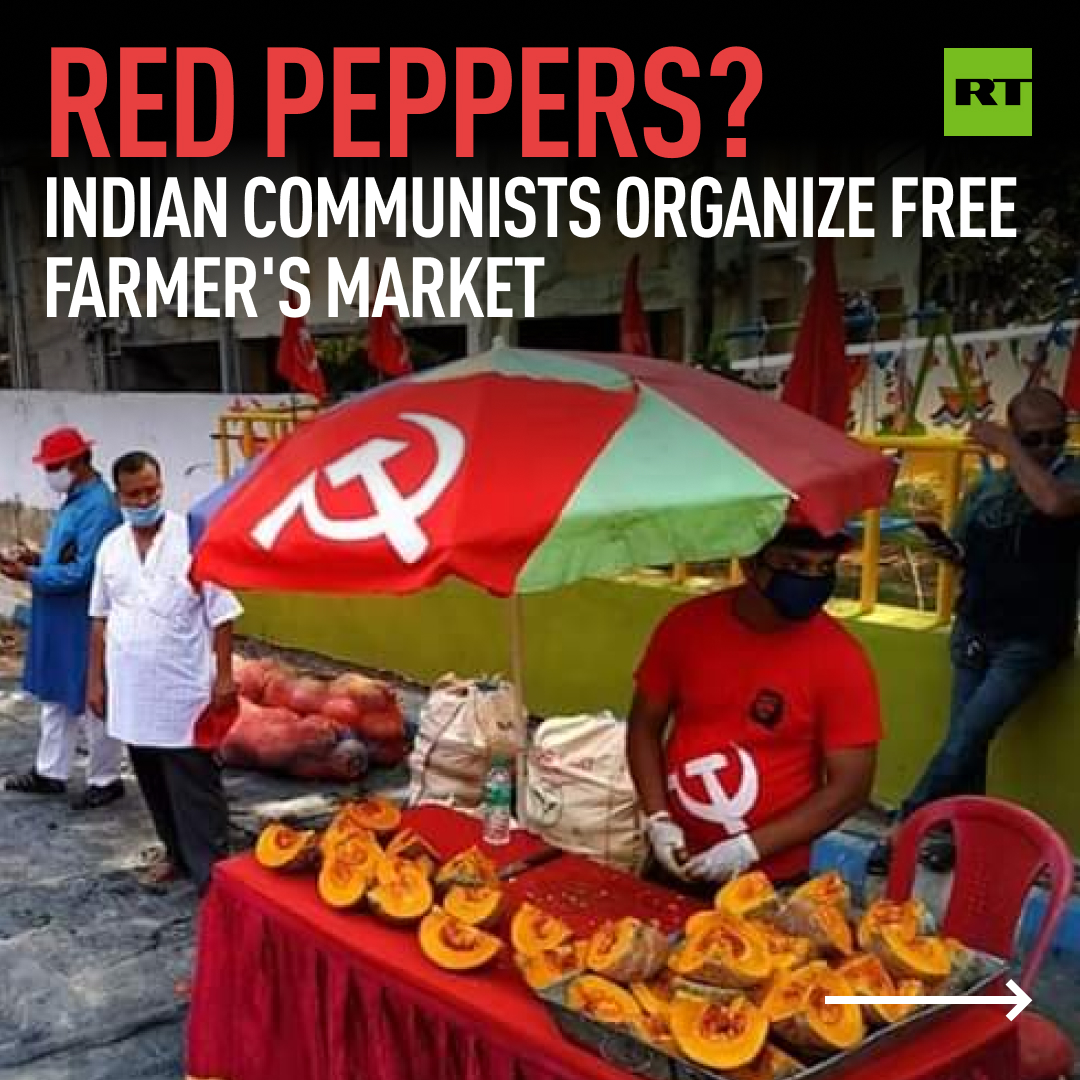 Les communistes du Bengale organisent des marchés gratuits
