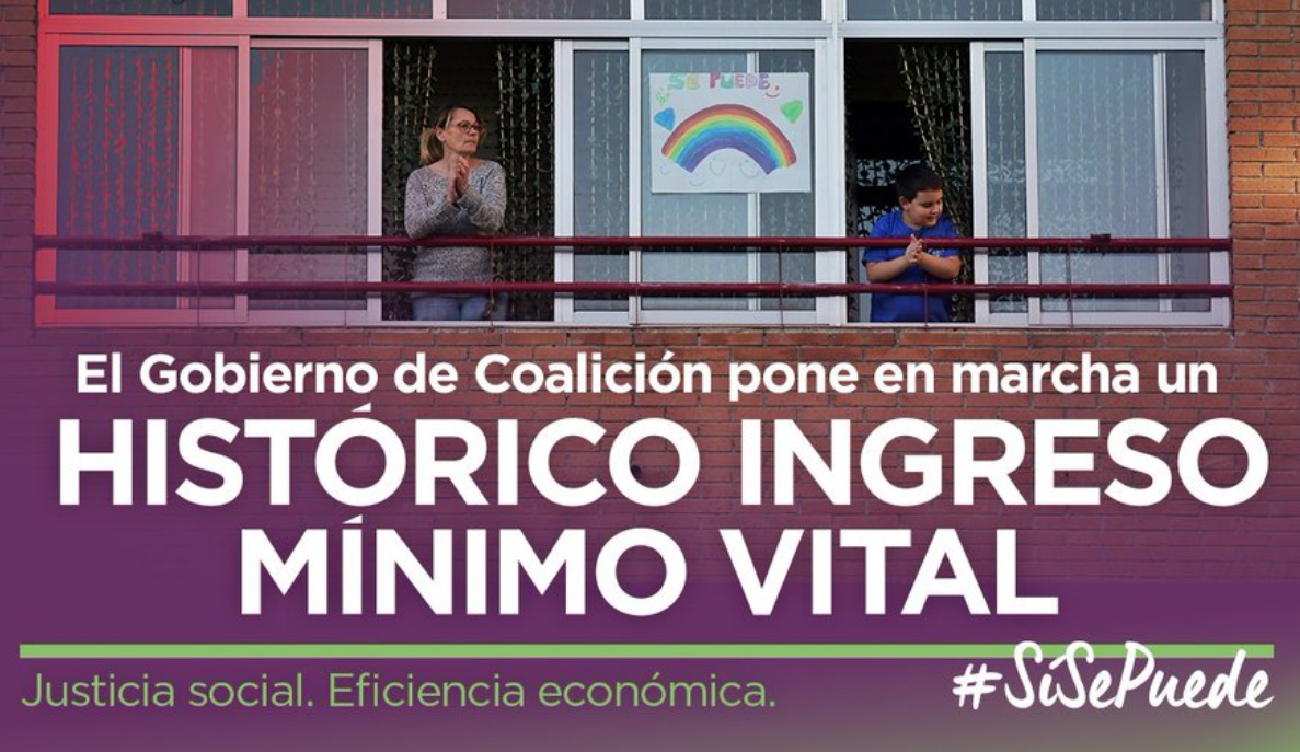 L'Espagne se dote d'un Revenu minimum vital pour lutter contre la pauvreté L'Espagne se dote d'un Revenu minimum vital pour lutter contre la pauvreté